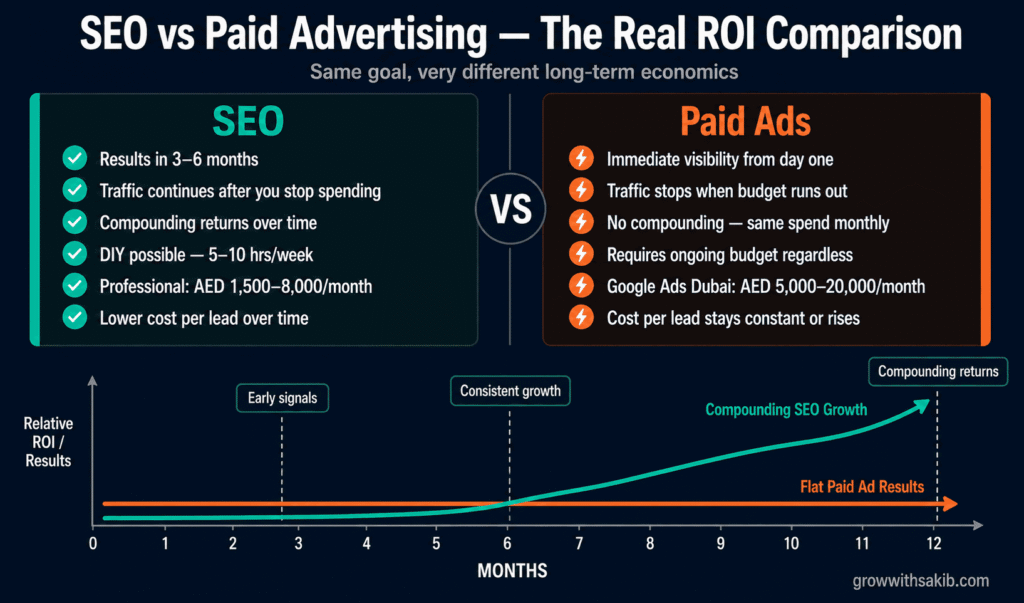 seo vs paid ads