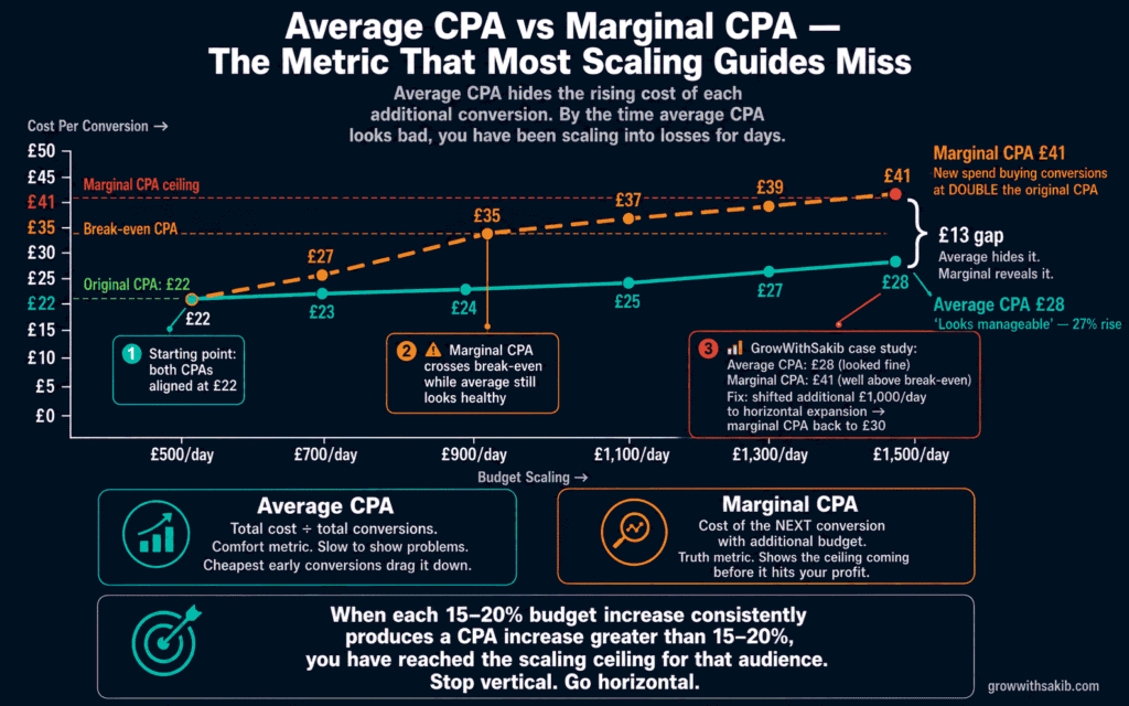 average cpa vs marginal cpa