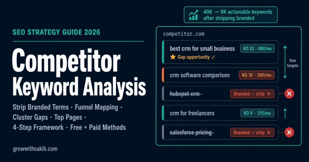 competitor keyword analysis