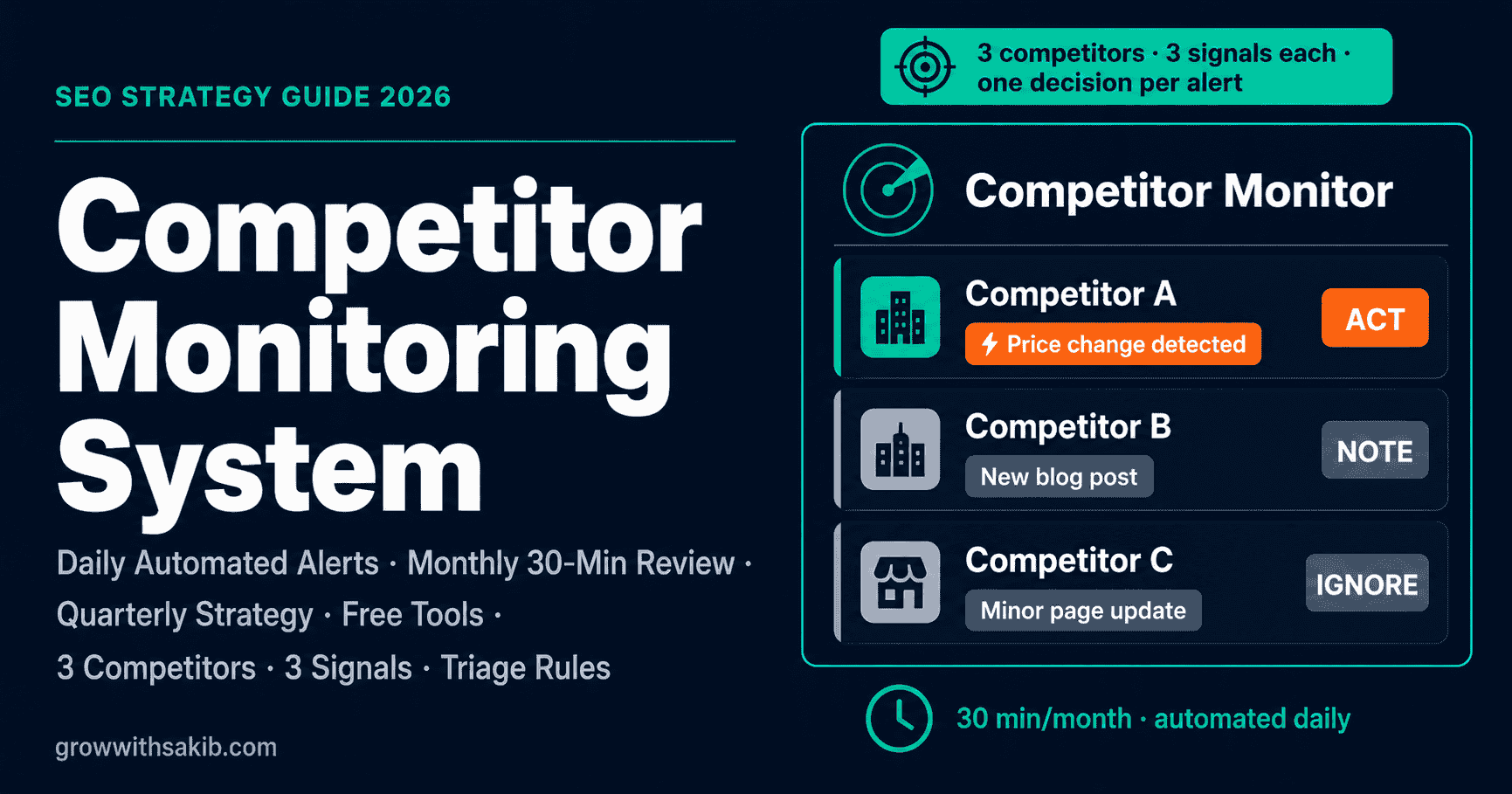 competitor monitoring systeam