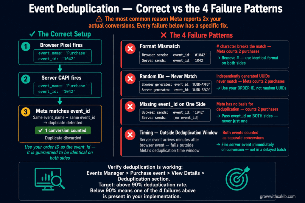 Meta Conversions API Setup: The Complete 2026 Guide (5 Methods, EMQ & GDPR) event deduplication