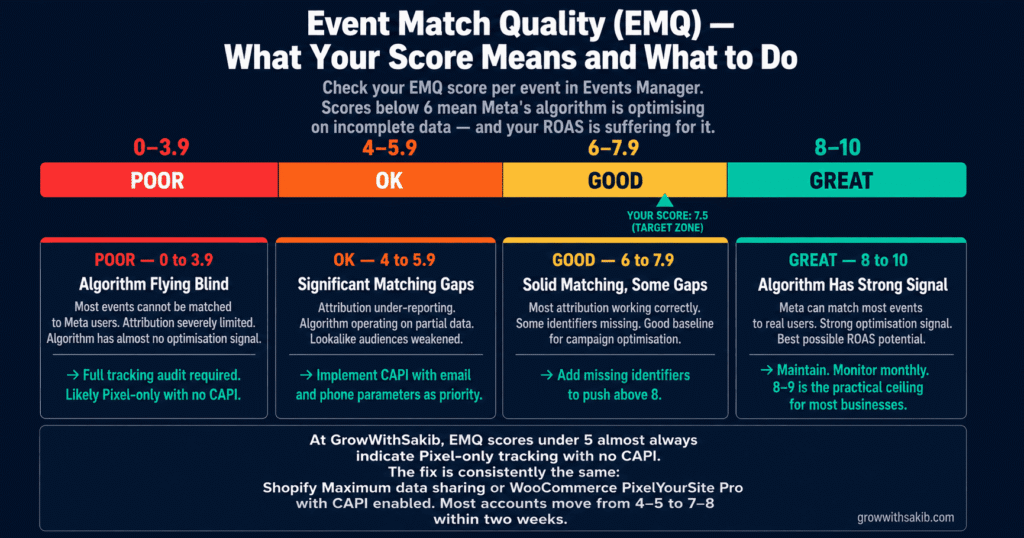 Meta Pixel Setup: The Complete 2026 Guide event match quality (emq)