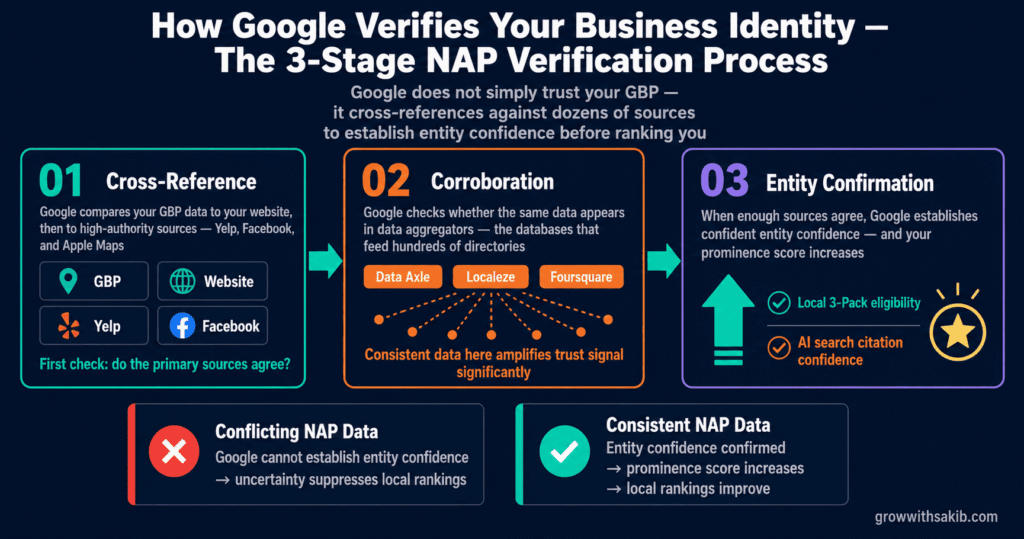 how google verifies your business identity
