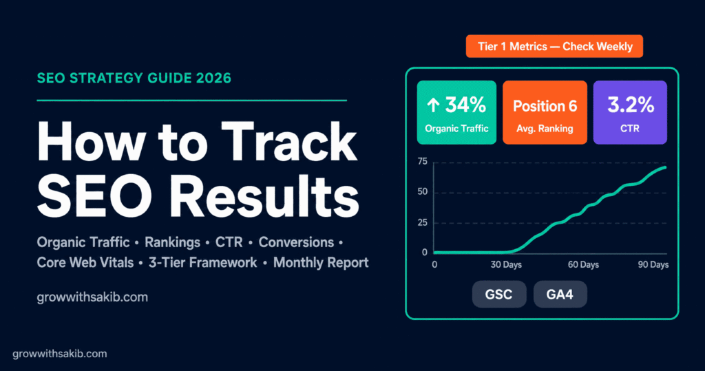how to track seo result