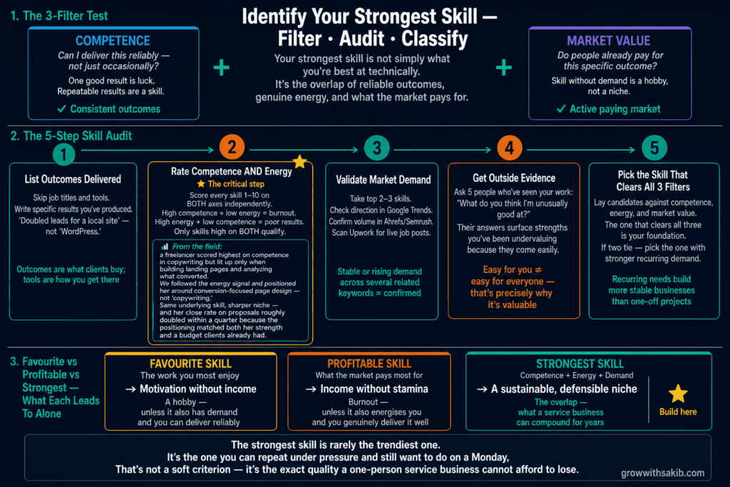 Identify Your Stronge Skill - Filter, Audit, Classify