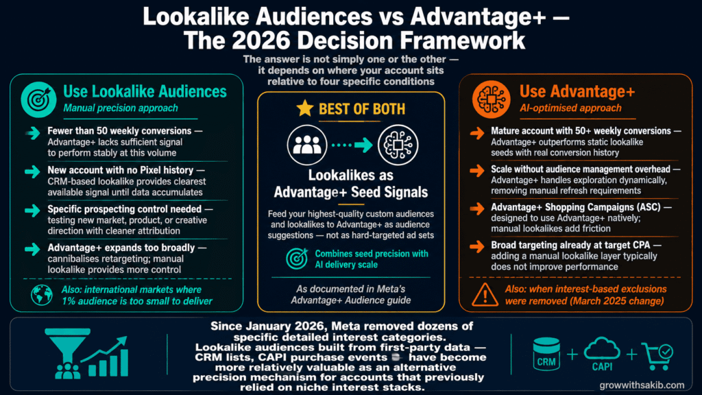 lookalike audiences vs adavntage