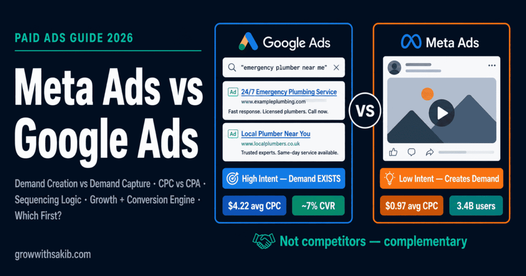 meta ads vs google ads