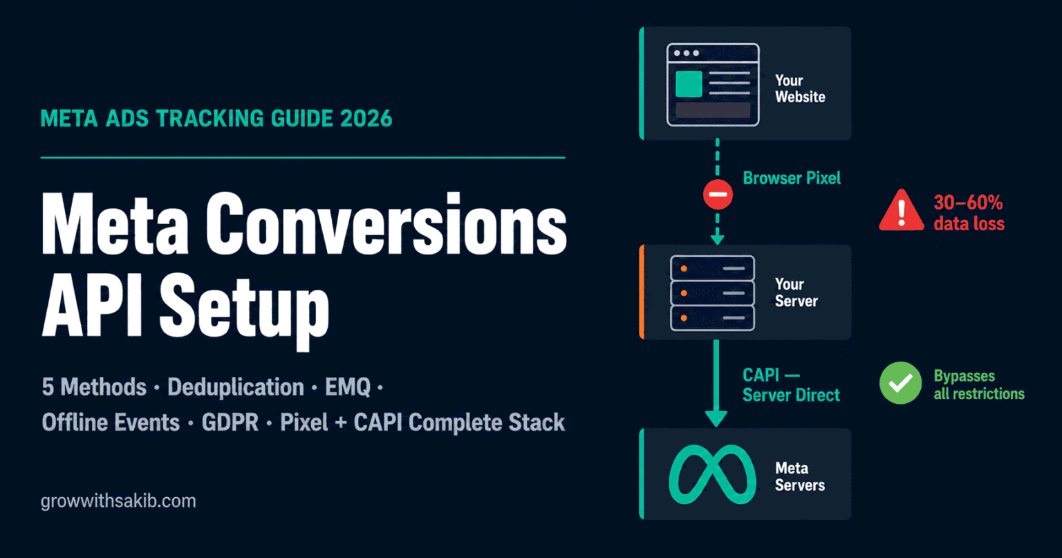 Meta Conversions API Setup — Complete 2026 Guide