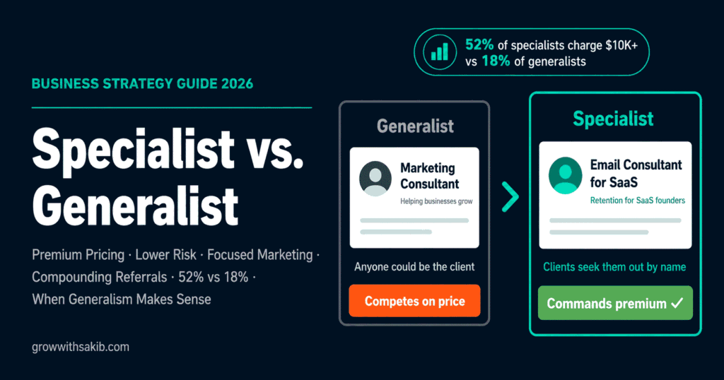 Specialist vs. Generalist