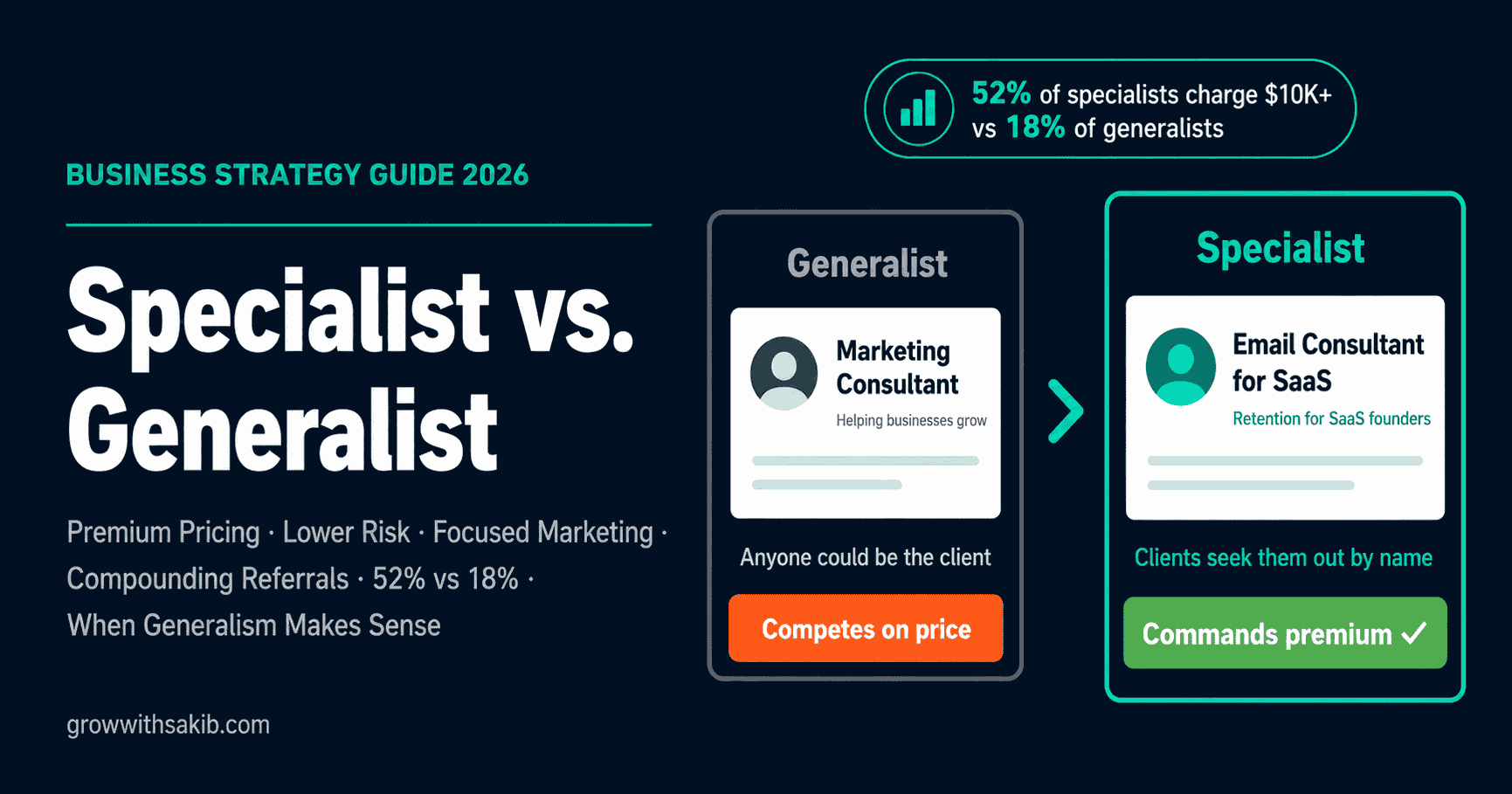 Specialist vs. Generalist