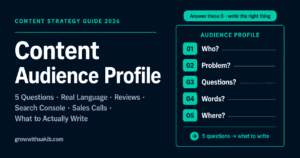 Content Audience Profile