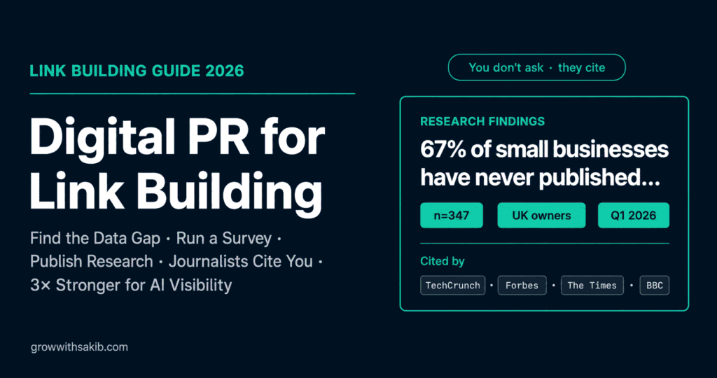 Digital PR for Link Building