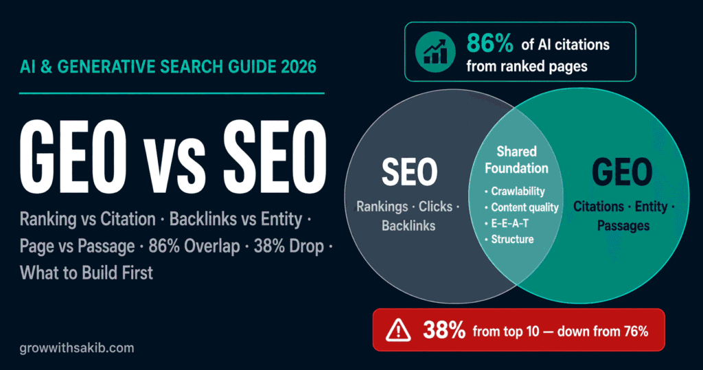 GEO vs SEO