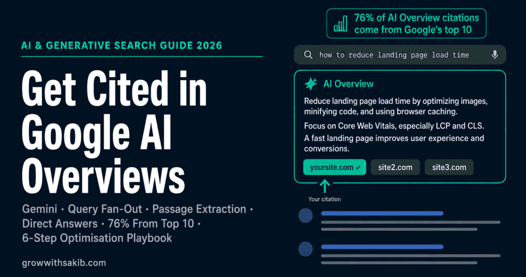 Get Cited in Google AI Overviews