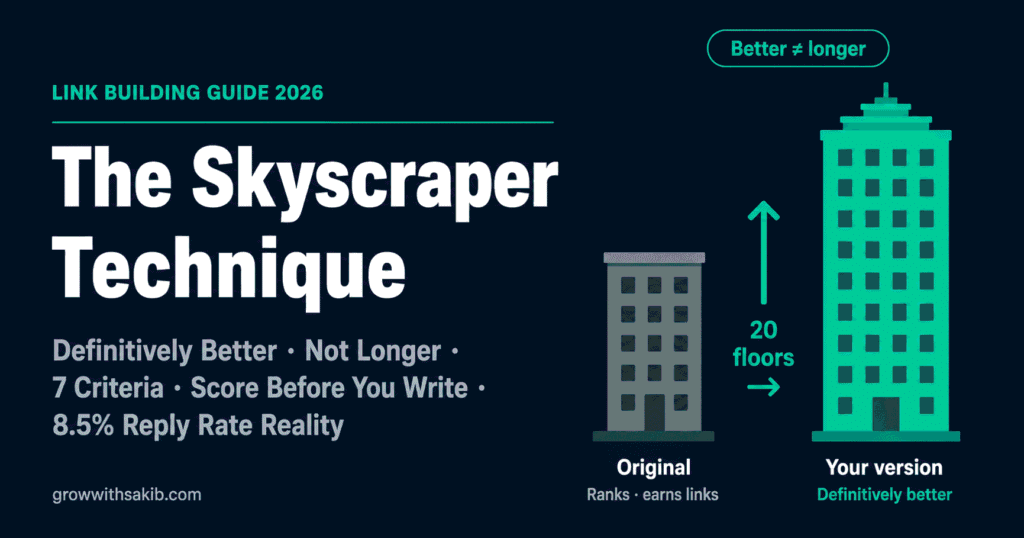 The Skyscraper Technique