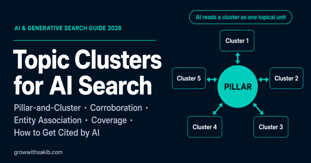 Topic Clusters for AI Search: How to Build Topical Authority That Gets You Cited in 2026 1
