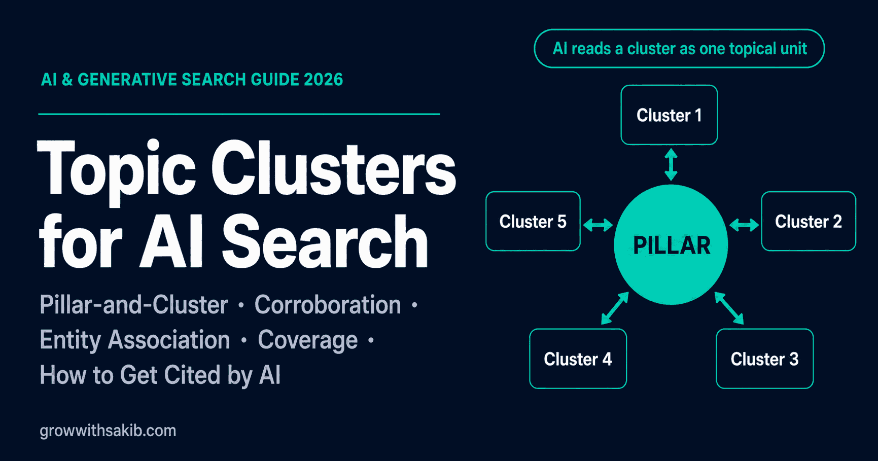 Topic Clusters for AI Search: How to Build Topical Authority That Gets You Cited in 2026